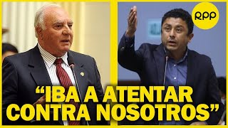 Vicealmirante Giampietri acusó al congresista Bermejo de intento de asesinato [upl. by Sabba920]