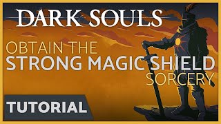 Dark Souls  How to get the Strong Magic Shield Sorcery in the Dukes Archives [upl. by Lange]