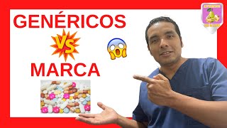 🔴 A que no sabías💊 ¡DIFERENCIAS entre MEDICAMENTOS GENÉRICOS vs MARCA  Dr Elmer Luna Vilchez [upl. by Anivram]