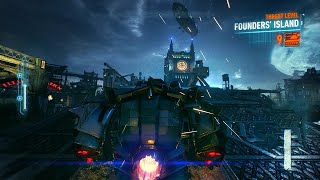 How to Get Off Founders Island Early  Batman Arkham Knight [upl. by Immat]