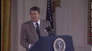 Compilation of President Reagans Humor from Selected Speeches 198189 [upl. by Eiser]