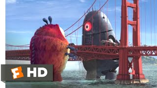 Monsters vs Aliens 2009  Golden Gate Grapple Scene 510  Movieclips [upl. by Celtic]