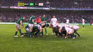 Irlanda vs Inglaterra 6 naciones 2013 [upl. by Norton789]