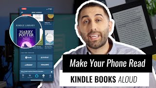 How to Listen to Kindle Books on iPhone [upl. by Inafit]