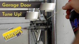 DIY Garage Door Maintenance  Save Your Money [upl. by Jeri]