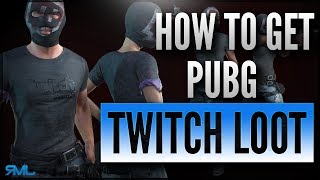 HOW TO GET PUBG TWITCH PRIME ITEMS  PlayerUnknowns Battlegrounds [upl. by Norrehs538]