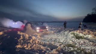 Jeep Grand Cherokee wk2 TrailHawk snow offroad [upl. by Zolnay]