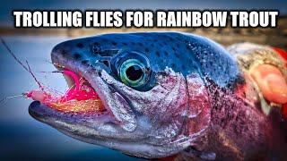 Trolling Flies for Rainbow Trout [upl. by Darwin]