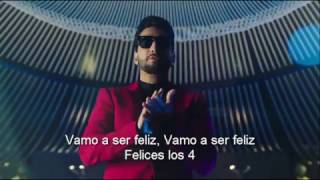 Maluma  Felices los 4 Letra [upl. by Nixon]