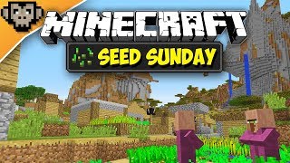 Minecraft 1122  Savanna M Village  Temple  Seed Sunday  Ep248 [upl. by Anitsahs]