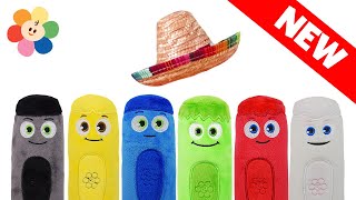 Learn Colors w Color Crew Plush Toys  Coloring amp Drawing for Kids w GooGoo amp GaaGaa  BabyFirst TV [upl. by Ondrej]