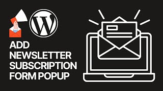 How To Add a Newsletter Subscription Form In WordPress Website For Free 📧 [upl. by Orazal547]