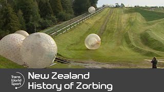 History of Zorbing  New Zealand  Trans World Sport [upl. by Batsheva]