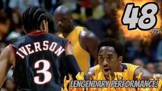 Allen Iverson 48 Full Game Highlights vs Lakers NBA Finals 2001  LEGENDARY [upl. by Audre]