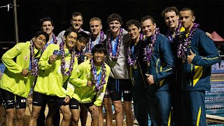 Mens 800 Freestyle Relay A Final  2022 Junior Pan Pacific Championships Honolulu Hawaii [upl. by Angeli562]