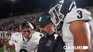 Bonita vs Glendora  24 Socal High School Football [upl. by Sekofski]