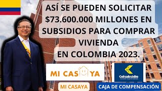 🏠 APROBADO Así Consigues💲73600000 En Subsidios Para Comprar VIVIENDA en Colombia 2023 🏠 [upl. by Egiedan526]