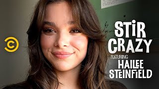 Hailee Steinfeld Reads Iconic Movie Lines with a Mouthful of Ice  Stir Crazy with Josh Horowitz [upl. by Clarissa]