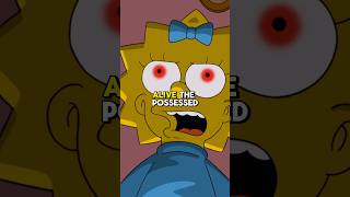 What Happens when Maggie gets possessed by a demon thesimpsonsshorts simpsons thesimpsons [upl. by Seraphine]