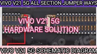 vivo V21 5G all section jumper ways vivo V21 5G Borneo schematic diagram Borneo hardware solution [upl. by Rintoul]