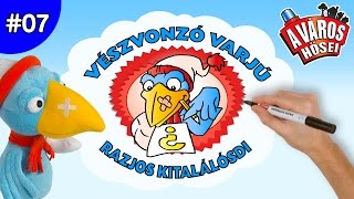 A város hősei  07 Rajzos kitalálósdi Vészvonzó Varjúval  Rajzfilmek Gyerekeknek  Animációs [upl. by Lammond878]