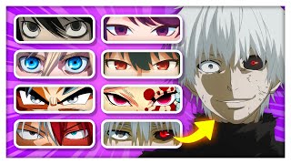 ANIME EYE QUIZ 👁️👀 50 Eyes  Guess the anime character eyes 🕹️ [upl. by Orms]