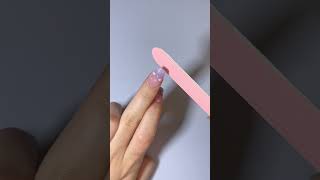 DIY SemiCured Gel Nail Wrap Stickers from Calibella gelnails diynails nailsartvideos [upl. by Euqnimod]