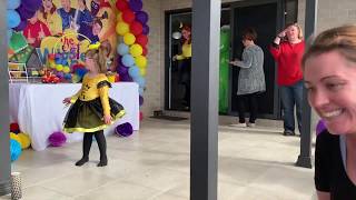 Olivia Birthday Party  The Wiggles Theme 04082019 [upl. by Mycah]