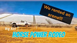 Horsepower Rodeo Barrel Racing Our Tuff Trucks [upl. by Lupien]