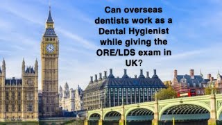 Step by step guide to work as a Dental Hygienist in UK 🇬🇧 [upl. by Kcirej552]