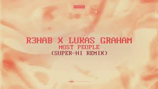 R3HAB x Lukas Graham  Most People SUPERHi Remix Official Visualizer [upl. by Euqinomahs]