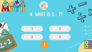 Fun Preschool Math Quiz [upl. by Eiznekam]