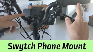 Brompton Hack Quadlock to Swytch Phone Mount [upl. by Cassady]