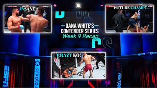 Dana Whites Contender Series Week 9  Recap [upl. by Dionysus]