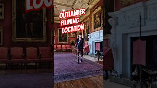 Inside the Red Room Outlanders Duke of Sandringham Filming Location at Hopetoun House scotland [upl. by Bee]