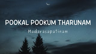 Pookal Pookum Tharunam  Madarasapatinam  Lyric Canvas  Lyrical video [upl. by Auqinahs]