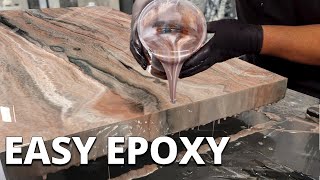 How to Epoxy over ANY Existing surface  Stone Coat Epoxy [upl. by Murdocca]