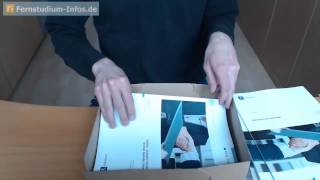 Unboxing Material Fernstudium Psychologie PFH  1 Semester vlog029 [upl. by Nievelt940]