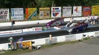 Eric Lourie amp John Headley qualifying at Divisional race at Lebanon Valley 2010 [upl. by Eednam]