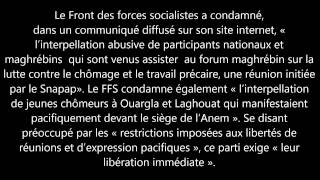 Algérie Le RCD et le FFS condamnent [upl. by Erdnoid]