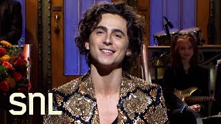 Timothée Chalamet Monologue  SNL [upl. by Reace]