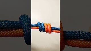 Double Fishermans knot knot rope climbing tips tutorial hacks [upl. by Toy]