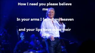 Engelbert Humperdinck  IL Mondo with lyrics [upl. by Uzzia897]