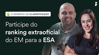 Participe do ranking extraoficial do Estratégia Militares para a ESA [upl. by Ainex]