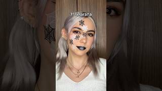 3 looks FÁCILES de halloween😍👻 maquillaje halloween [upl. by Ahteres699]