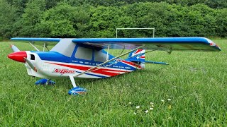 Eflite Decathlon RJG 12m Second Maiden flight Early Saturday morning [upl. by Gabbert]