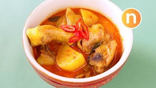 Malaysian Curry Chicken  Kari Ayam Nyonya Cooking [upl. by Ambrose]