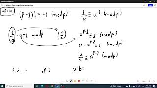 Wilson theorem and inverses remainders [upl. by Raama]