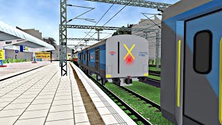 Amritsar  New Delhi Swarna Shatabdi Express in  Indian Train Simulator  Indian Railways  MSTS [upl. by Idona]