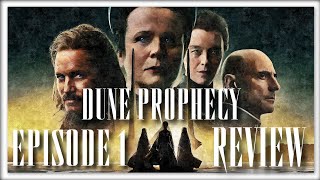 DUNE PROPHECY EPISODE 1 REVIEW [upl. by Catherina]